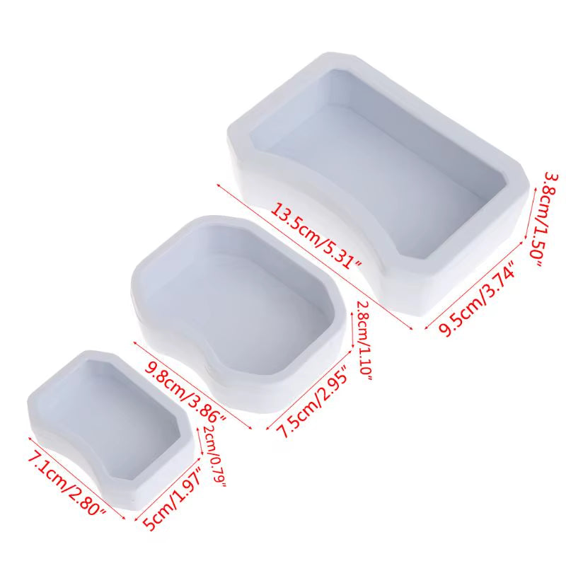 Bowl Feeding Dish Drinking Basin Tray Fit for Lizard for Turtle Hermit Habitat F19B